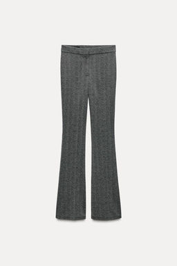 HERRINGBONE FLARE LEGGINGS - Zara фото 2