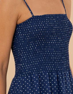 Lacivert Dokuma Elbise - Pierre cardin фото 7