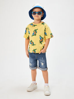 ACOOLA / Футболка детская для мальчиков Croco желтый  фото 3