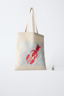 SHOPPER LANGOSTA / Blanco Crudo - Zara фото 6