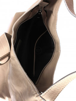 Сумка женская натуральная кожа JRP-2046-9, 1отд+карм/пер, плечевой ремень, св.бежевый SALE 264368 - Adelia фото 3