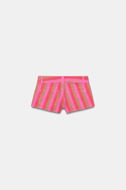 SHORTS MINI DENIM TRF RAYAS / Rayas - Zara фото 6