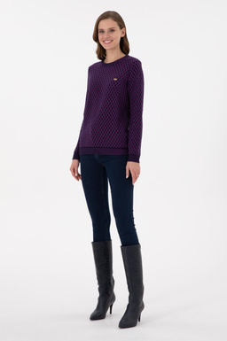 Женский темно-синий свитер Дополнительная скидка 11% в корзине - U.s. polo assn фото 4