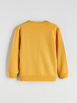 Bisiklet Yaka Erkek ?ocuk Sweatshirt