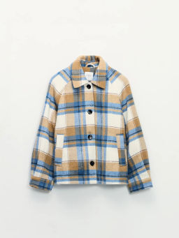 Куртка-рубашка в клетку оверсайз / Zarina