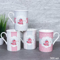 Кружка 300 мл Прованс Цветы/ 545-153 /уп 72/