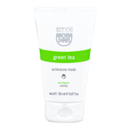 Успокаивающая маска для проблемной кожи лица ЭХИНАЦЕЯ ЗЕЛЕНЫЙ ЧАЙ STYX, 150 мл