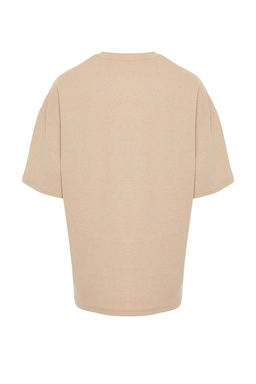 TRENDYOL MAN Basic Bordo Oversize/Genis Kesim Dokulu Waffle K?sa Kol T-Shirt TMNSS22TS00049 - Trendyolmilla фото 35