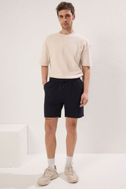 Lacivert-Haki Basic Regular/Normal Kesim Duz 2li Paket Sort TMNSS21SR0095