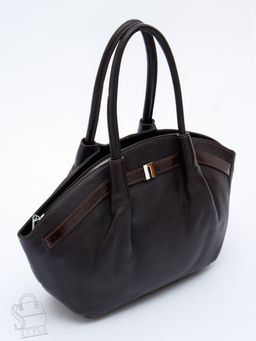 Сумка женская кожаная 2346-2Y coffee Polina&Eiterou в Новосибирске