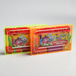 Счётный материал «Учимся считать», 130 элементов в наборе, Смешарики, МИКС