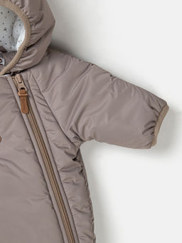 Комбинезон демисезонный с закрытой ножкой Латте 0+ - Bungly фото 8