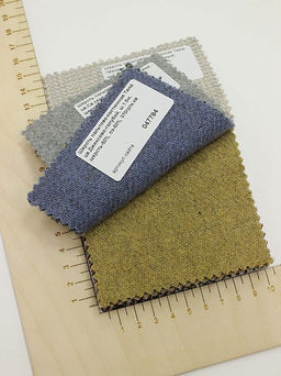 Комплект образцов Шерсть пальтово-костюмная Твид - Купава фото 4