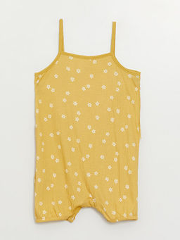 Kare Yaka ?i?ekli K?z Bebek Tulum - Waikiki фото 2