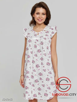 Сорочка женская с принтом