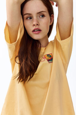 Camiseta oversize estampada - H&m фото 6