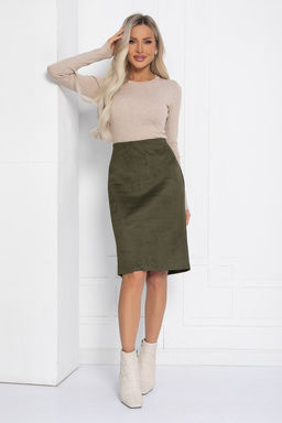 Юбка Ребекка (хаки) Ю12283-25 - Lt collection фото 8