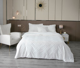 Покрывало декоративное Shinshilla Dori (молоко) 160х220