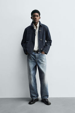 TOGGLE DENIM JACKET
