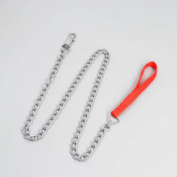 Поводок металлический, 120 см х 3 мм - Пижон фото 2