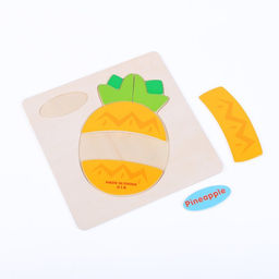 Рамки - вкладыши «Овощи, ягоды, фрукты» 15×15×0.5 см, МИКС