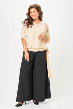 Костюм Anastasia Mak 1287 черный+бежевый