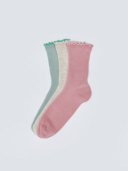 Kad?n D?z Soket ?orap 3l?