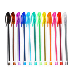 Набор гелевых ручек, 12 цветов, металлик - Simaland фото 2