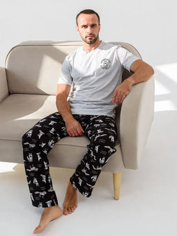 Пижама мужская меланжевый 2269 (10)