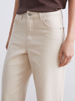 Straight Fit Kad?n Jean Pantolon