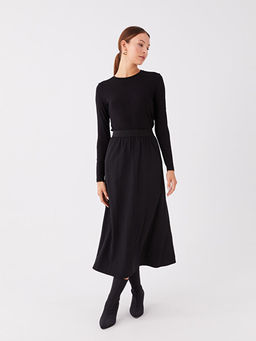 Beli Lastikli Rahat Kal?p Kad?n Etek