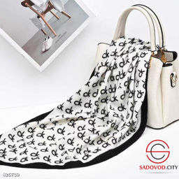 Палантин женский с принтом