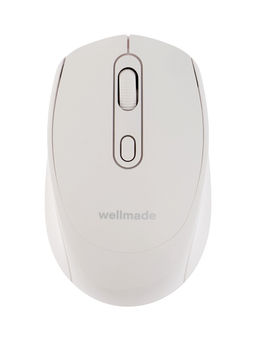 Мышь WELLMADE M03, беспроводная, оптическая, 1200 dpi, белая