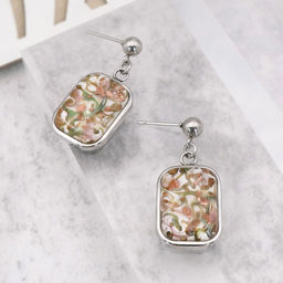 Серьги из муранского стекла