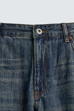 LOW-RISE FLARE FIT JEANS - Zara фото 9