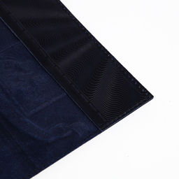 Обложка для паспорта, герб, тёмно-синяя