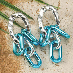 Серьги длинные на гвоздиках арт. 13 1488 (id 266986) - Rada фото 3