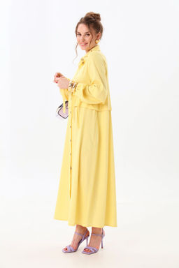 Платье NIKVA н944-3 лимонный  фото 5