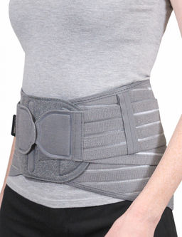 Корсет ортопедический противорадикулитный усиленный ширина: 25 см кол-во рёбер жёсткости: 6 - Орто.ник фото 2