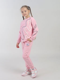 CRB wear / CWKG 70528-27-423 Брюки для девочки,розовый  фото 3