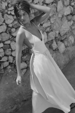 POPLIN MIDI DRESS - Zara фото 5