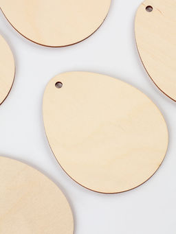 Заготовки для творчества. Роспись по дереву Пасха: яйца, 5 шт.