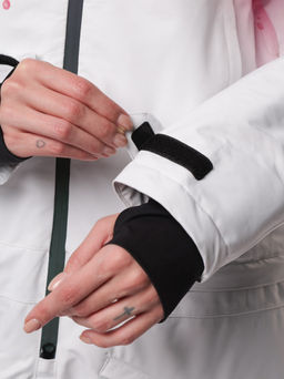 Комбинезон BB-0525 Бело-голубой - Snow headquarter фото 27