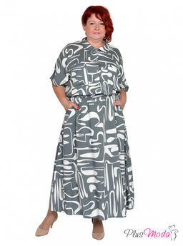 Юбка Модель №1978 размеры 44-84 - Plusmoda фото 8