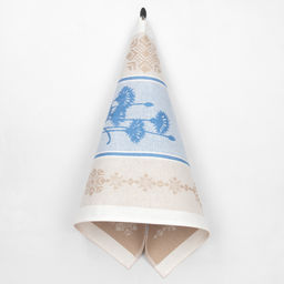 Полотенце 22С141-ШР 43*70 "Букет-васильки" цв. 1 рис. 224