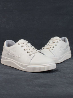 05-PDD165-2 BEIGE Кроссовки женские (натуральная кожа)