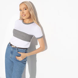 Футболка из трикотажа Неповторимая ты (white) - Charutti фото 2