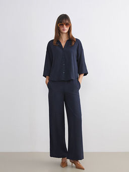 Beli Lastikli Geni? Pa?a Kad?n Pantolon