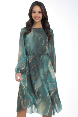 Платье Очарование шифона (грин) - Diolche фото 5