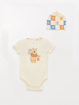 Winnie the Pooh Bask?l? Erkek Bebek 3l? Tak?m - Waikiki фото 2